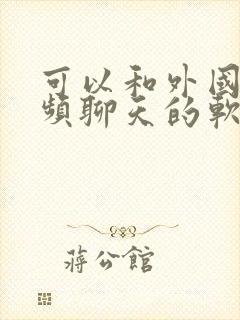 可以和外国人视频聊天的软件