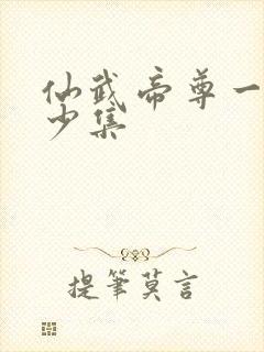 仙武帝尊一共多少集