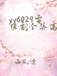 yy6029电视剧全集高清免费播放