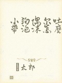 小狗偶尔吐黄水带泡沫怎么回事