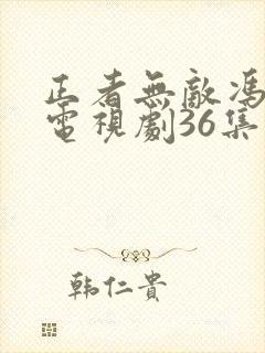 正者无敌冯天魁电视剧36集全