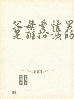 父母爱情男主角是谁扮演的