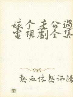 嫁个老公过日子电视剧全集免费