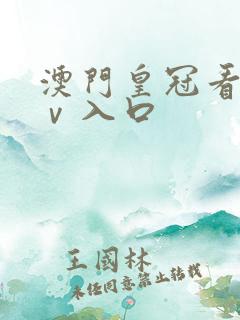 澳门皇冠看片aⅴ入口