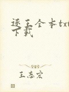 逐王全本txt下载