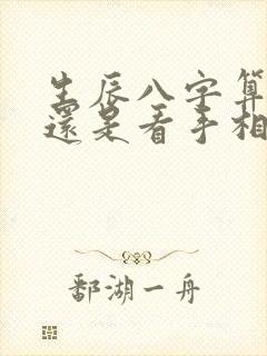 生辰八字算命准还是看手相准