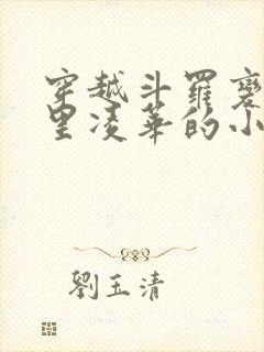 穿越斗罗变成神里凌华的小说