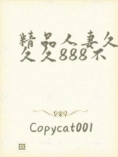 精品人妻久久久久久888不