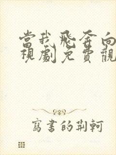 当我飞奔向你电视剧免费观看全部