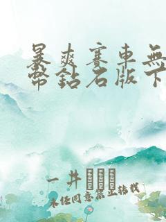 暴爽赛车无限金币钻石版下载