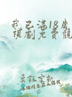 我已满18岁电视剧免费观看