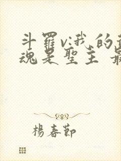 斗罗v:我的武魂是圣主 最新章节