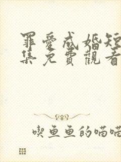 罪爱成婚短剧全集免费观看高清