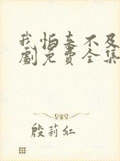 我怕来不及电视剧免费全集