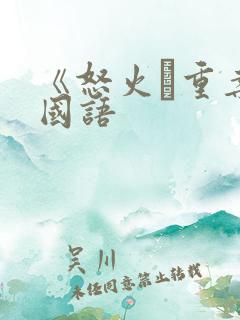 《怒火·重案》国语