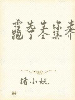 霍先生你老婆又跑了全集介绍