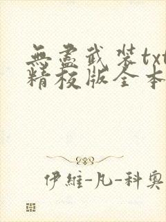 无尽武装txt精校版全本