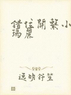 错位关系小说苏玛丽