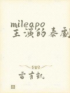 mileapo主演的泰剧