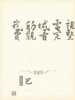 我的城电视剧免费观看完整版