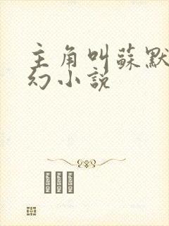 主角叫苏默的玄幻小说