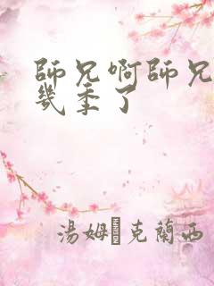 师兄啊师兄出了几季了