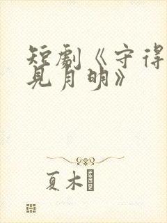 短剧《守得云开见月明》