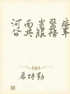 河南省医疗保障公共服务平台app