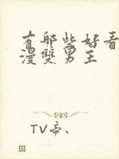 有哪些好看的动漫双男主