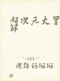 超次元大冒险破解