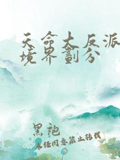 天命大反派等级境界划分