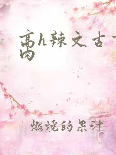 高h辣文古言纯肉
