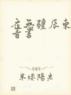 夜无疆辰东快眼看书