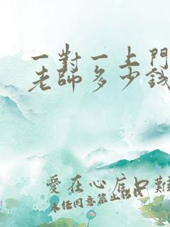 一对一上门家教老师多少钱一天