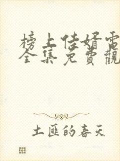 榜上佳婿电视剧全集免费观看高清