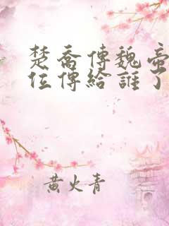 楚乔传魏帝把皇位传给谁了