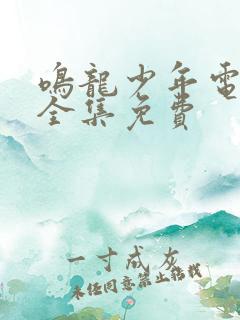 鸣龙少年电视剧全集免费