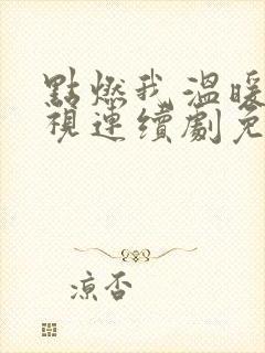 点燃我温暖你电视连续剧免费观看