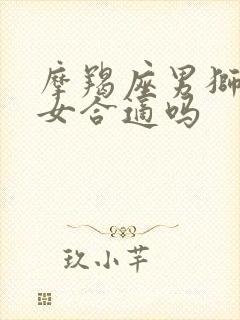 摩羯座男狮子座女合适吗