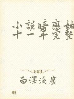 小说暗恋她的第十一年完整版