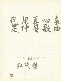 我用真心来爱你是什么歌曲