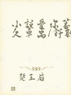 小说爱你蓄谋已久卓禹/舒听澜