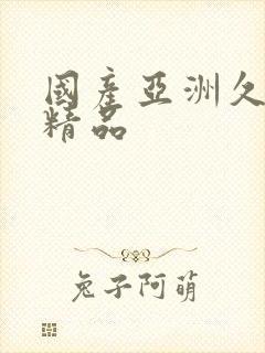 国产亚洲久久久精品