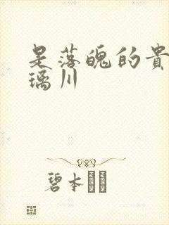 是落魄的贵族琉璃川