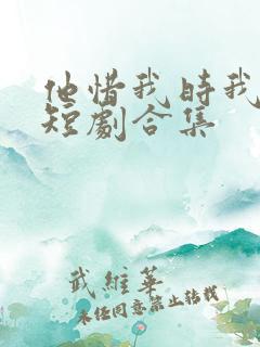 他惜我时我别离短剧合集