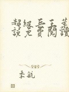 超级兵王叶谦小说免费阅读全文无删减