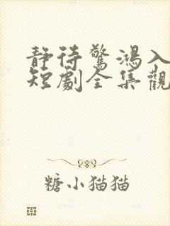 静待惊鸿入瓮慌短剧全集观看