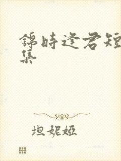 锦时逢君短剧全集
