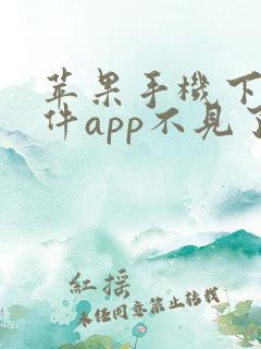 苹果手机下载软件app不见了