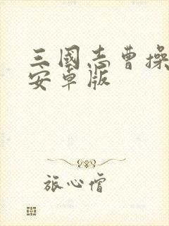 三国志曹操传 安卓版